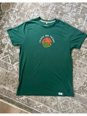 Landmark Project Leave No Trace Graphic T-Shirt - Green